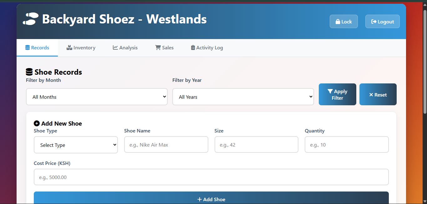 Point of Sale System