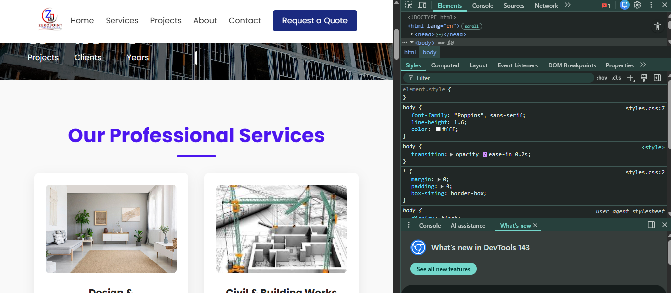 Corporate Website Design